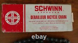 NOS Vintage Schwinn Krate Banana Seat Muscle Bike Sedis 5-Speed Derailleur Chain