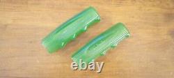 NOS Vintage Schwinn Stingray Banana Seat Muscle Bike Lime Jello Chubby Grips