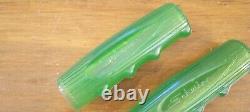 NOS Vintage Schwinn Stingray Banana Seat Muscle Bike Lime Jello Chubby Grips