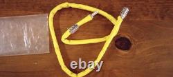 NOS Vintage Schwinn Stingray Krate Banana Seat Muscle Bike Kool Lemon Combo Lock