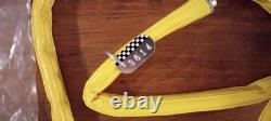 NOS Vintage Schwinn Stingray Krate Banana Seat Muscle Bike Kool Lemon Combo Lock