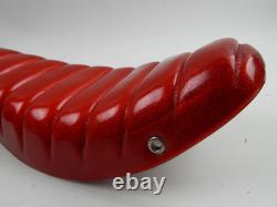 NOS Vtg Troxel RED Glitter Banana Seat Muscle Bike Schwinn Murray Eliminator B