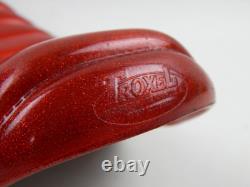 NOS Vtg Troxel RED Glitter Banana Seat Muscle Bike Schwinn Murray Eliminator B
