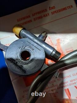 Nos Schwinn 20 Krate Stingray Speedometer Vintage Bicycle Bike Speedometer Look
