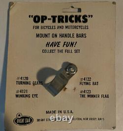 Nos Vintage Op-tricks Schwinn Tricks Banana Seat Muscle Bike 3d Green Hornet