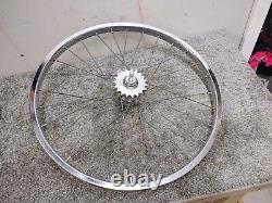 Nos Vintage Schwinn 20 s6 coaster rear rim Stingray fastback stardust speedster