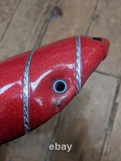 OG 70's Red Glitter Vintage Persons Schwinn Stingray Muscle Bike Banana Seat