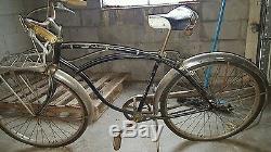 ORIGINAL 1958 or 1959 VINTAGE SCHWINN CORVETTE/JAGUAR/AMERICAN BEACH CRUISER