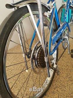 ORIGINAL OWNER-Vintage Schwinn 1971 Sky Blue Stingray Fastback Bicycle 5 Speed