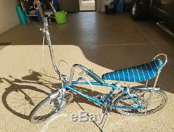 ORIGINAL OWNER-Vintage Schwinn 1971 Sky Blue Stingray Fastback Bicycle 5 Speed