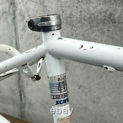 Old School BMX Schwinn Freestyle Frame Predator Free Form EX Vintage White 20