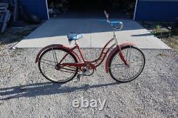 Old Vintage Schwinn Spitfire Bicycle Bike from 1955 Pickup Only