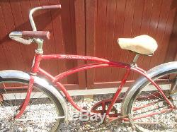 Old Vtg 1969 26 Wheel Red Schwinn Adult Boys Typhoon Bike Bicycle # KE04572