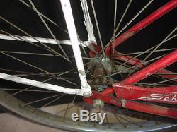 Old Vtg 1969 26 Wheel Red Schwinn Adult Boys Typhoon Bike Bicycle # KE04572