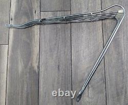 Orig. Vintage 1959 Schwinn Chrome 4 Reflector Rear Rack Panther Jaguar Corvette