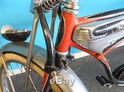 Original 1953 Vintage Schwinn Phantom 24 inch Boys Bicycle key lock fork with Key