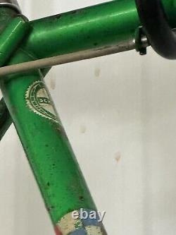 Original 1963 Vintage Green SCHWINN VARSITY Bicycle SN J334343