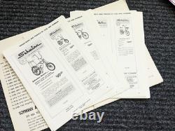 Original Schwinn Bicycle Company Vintage Dealer 1970 Advertising Packet Orig 70