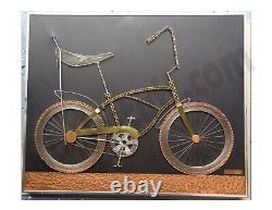 Original Schwinn Bicycle Company Vintage Dealer Showroom Sign-stingray Wire Art