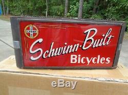 Original Schwinn Bicycle Company Vintage Dealer Sign