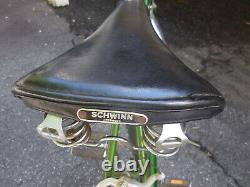 Original Vintage 1973s Schwinn(Chicago) Collegiate Women's Green Bicycle