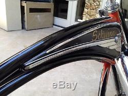 Original Vintage Men's 1950 Schwinn Black Phantom Cruiser Bicycle Bike Rare