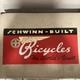 Original Vintage Schwinn Built Bicycles Metal Sign Worlds Finest Chicago Quality