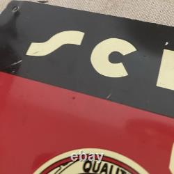 Original Vintage Schwinn Built Bicycles Metal Sign Worlds Finest Chicago Quality