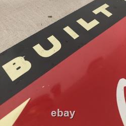 Original Vintage Schwinn Built Bicycles Metal Sign Worlds Finest Chicago Quality