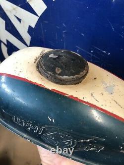 Original Whizzer embossed Gas tank Schwinn bicycle bike Fuel Patina Vintage OEM