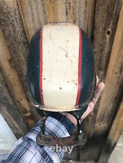 Original Whizzer embossed Gas tank Schwinn bicycle bike Fuel Patina Vintage OEM