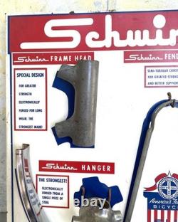 Original vintage Schwinn bicycle CUTAWAY dealer display advertising SIGN