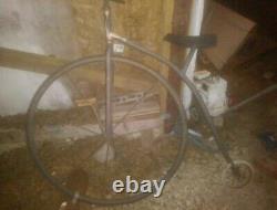 Penny Farthing 1870 old school bike vintage antique high wheel bicycle pre penny