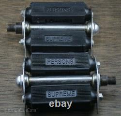 Persons Supreme TEARDROP Block PEDALS R Vintage Prewar Tank Bicycle Schwinn Bike