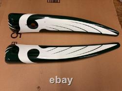 Postwar & Prewar Schwinn Mens 26 DX Bicycle Green Horn Tank & Horn Spitfire &