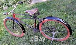 Pre war Schwinn C Model Standard Roadster Z12000 Genuine Vintage Unrestored