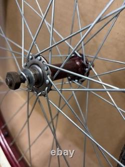 Prewar 26 Vintage Bicycle Double Drop Center Wheels Schwinn Rollfast Monark &