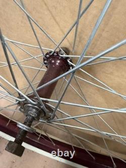 Prewar 26 Vintage Bicycle Double Drop Center Wheels Schwinn Rollfast Monark &