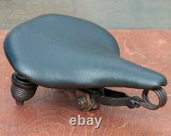 Prewar Mesinger B1 Bike SADDLE Leather Seat Vintage Schwinn Tank Cruiser Bicycle