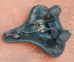 Prewar Mesinger B1 Bike SADDLE Leather Seat Vintage Schwinn Tank Cruiser Bicycle