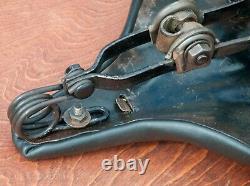 Prewar Mesinger B1 Bike SADDLE Leather Seat Vintage Schwinn Tank Cruiser Bicycle