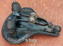 Prewar Mesinger B1 Bike SADDLE Leather Seat Vintage Schwinn Tank Cruiser Bicycle