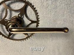 Prewar Schwinn 1936 Autocycle / Motorbike Crank assembly with Chain Ring