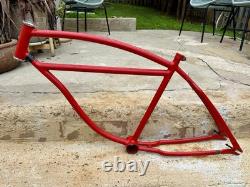 Prewar Schwinn Straight Bar Frame