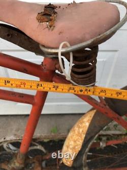Prewar Shelby Tank Bike Cruiser 24 Jr Boys 1930's Vintage Schwinn Western Flyer