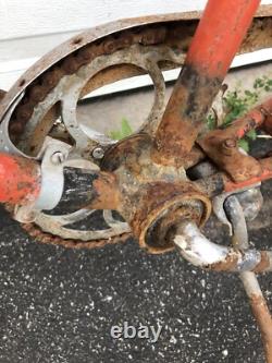Prewar Shelby Tank Bike Cruiser 24 Jr Boys 1930's Vintage Schwinn Western Flyer