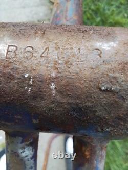 R22, Schwinn, prewar, VINTAGE, tank BICYCLE, Lincoln, 26FRame, balloon Tire, b6, old