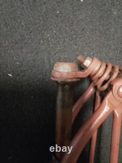 R40,4 SCHWINN, VINTAGE, Prewar, B6, bf Goodrich, AUTOCYCLE, springerfork, parts, 0ld