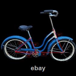 RARE 1950's Vintage B. F. Goodrich Schwinn Girls Bicycle