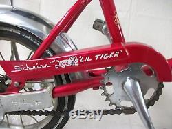 RARE FIND Vintage Red SCHWINN Lil Tiger Bike Bicycle EXCELLENT